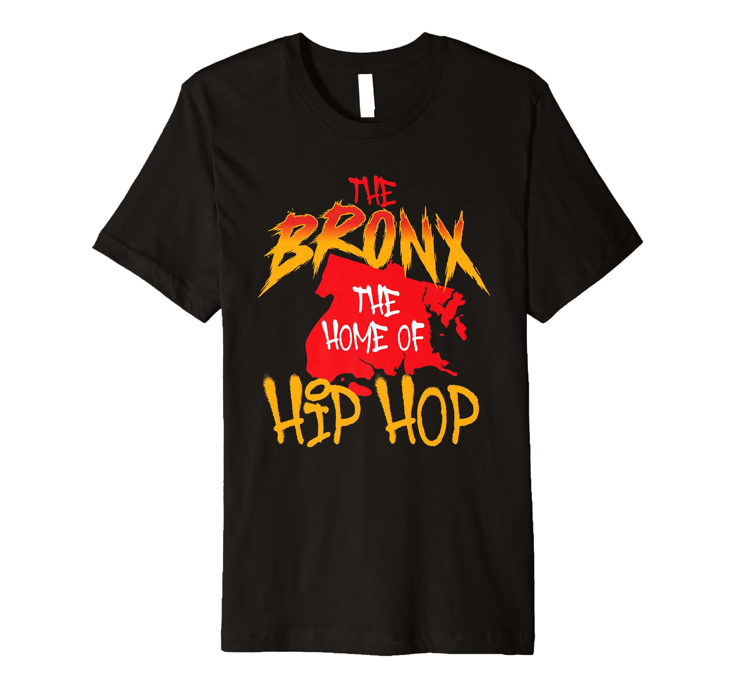 Bronx Home Hip Hop 80S 90S Old School T-Shirt - Trendy Graphic Men Women - T-Shirt, Sweatshirt, Hoodie