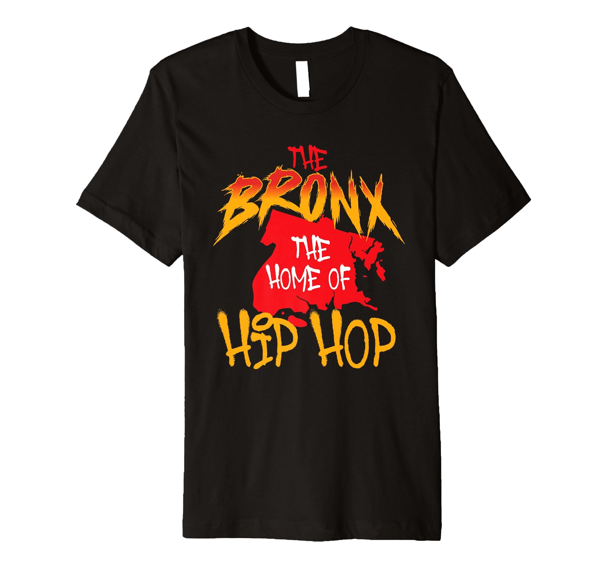 Bronx Home Hip Hop 80S 90S Old School T-Shirt - Trendy Graphic Men Women - T-Shirt, Sweatshirt, Hoodie