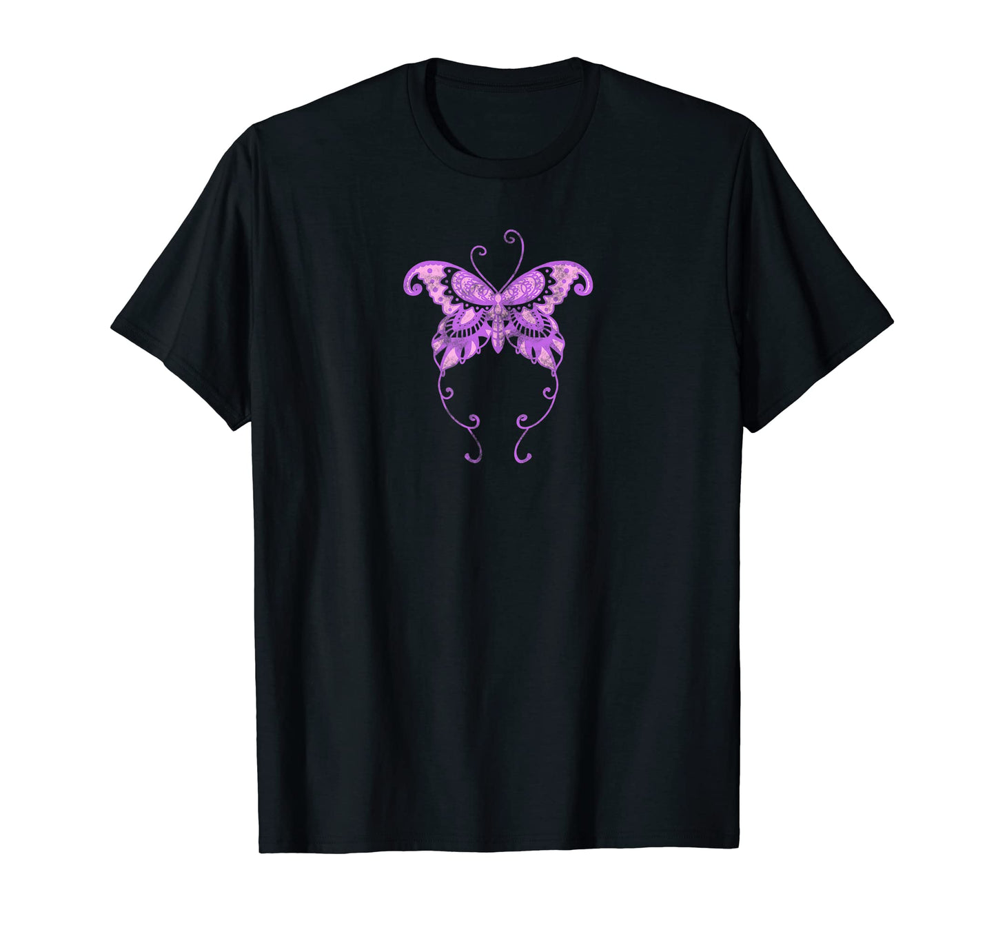 Pastel Purple Butterfly Aesthetic And T-Shirt - Minimalist Print Unisex - T-Shirt, Sweatshirt, Hoodie