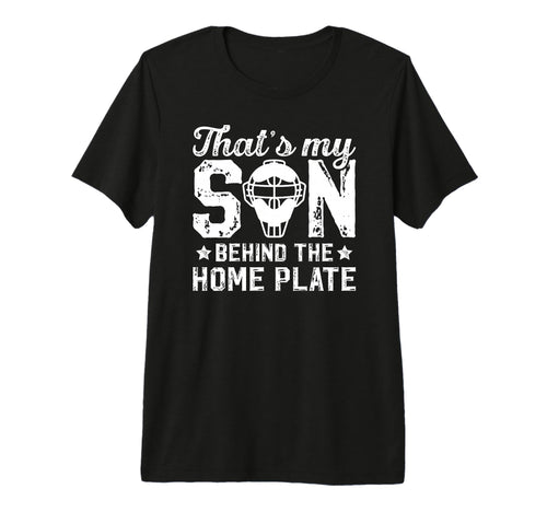 Mens Thats My Son Baseball Catcher T-Shirt - Streetwear Style for Adults - T-Shirt, Sweatshirt, Hoodie