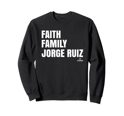 Faith Family Jorge Ruiz Prospect Sweatshirt - Minimalist Print Men Women - T-Shirt, Sweatshirt, Hoodie