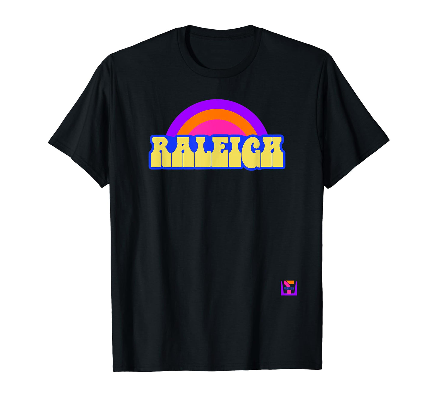 Raleigh Rainbow T-Shirt - Streetwear Style Unisex - T-Shirt, Sweatshirt, Hoodie