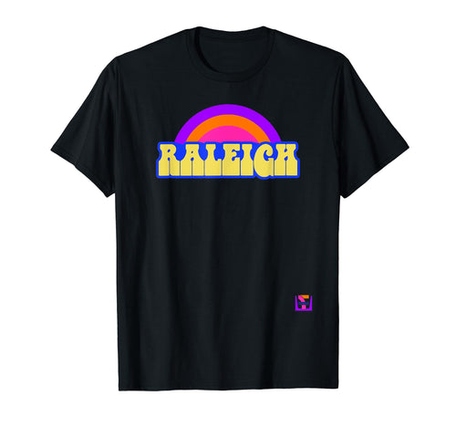 Raleigh Rainbow T-Shirt - Streetwear Style Unisex - T-Shirt, Sweatshirt, Hoodie