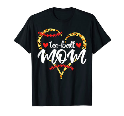 Bleached T Ball Baseball Mom Life T-Shirt - Casual Everyday Wear Unisex - T-Shirt, Sweatshirt, Hoodie