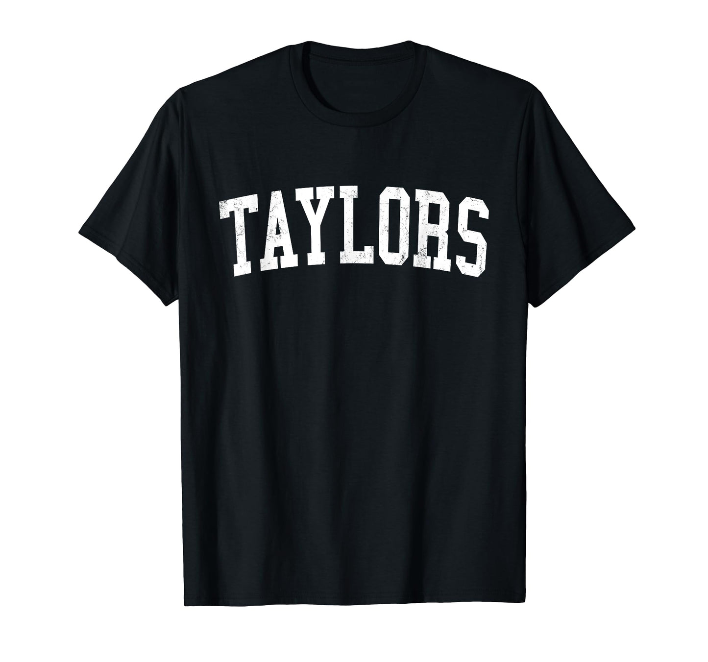 Taylors Sc Distressed White Varsity T-Shirt - Trendy Graphic for Adults - T-Shirt, Sweatshirt, Hoodie