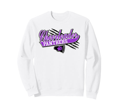 Panthers Cheerleader Cheer Mom Sweatshirt - Aesthetic Graphic for Adults - T-Shirt, Sweatshirt, Hoodie