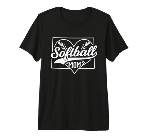 Proud Colorado Softball Mom Life Love T-Shirt - Fun Novelty Design Unisex - T-Shirt, Sweatshirt, Hoodie