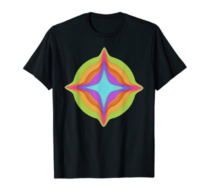 Drippy Weird Star Trippy Glitch T-Shirt - Streetwear Style for Adults - T-Shirt, Sweatshirt, Hoodie