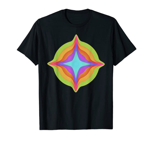 Drippy Weird Star Trippy Glitch T-Shirt - Streetwear Style for Adults - T-Shirt, Sweatshirt, Hoodie