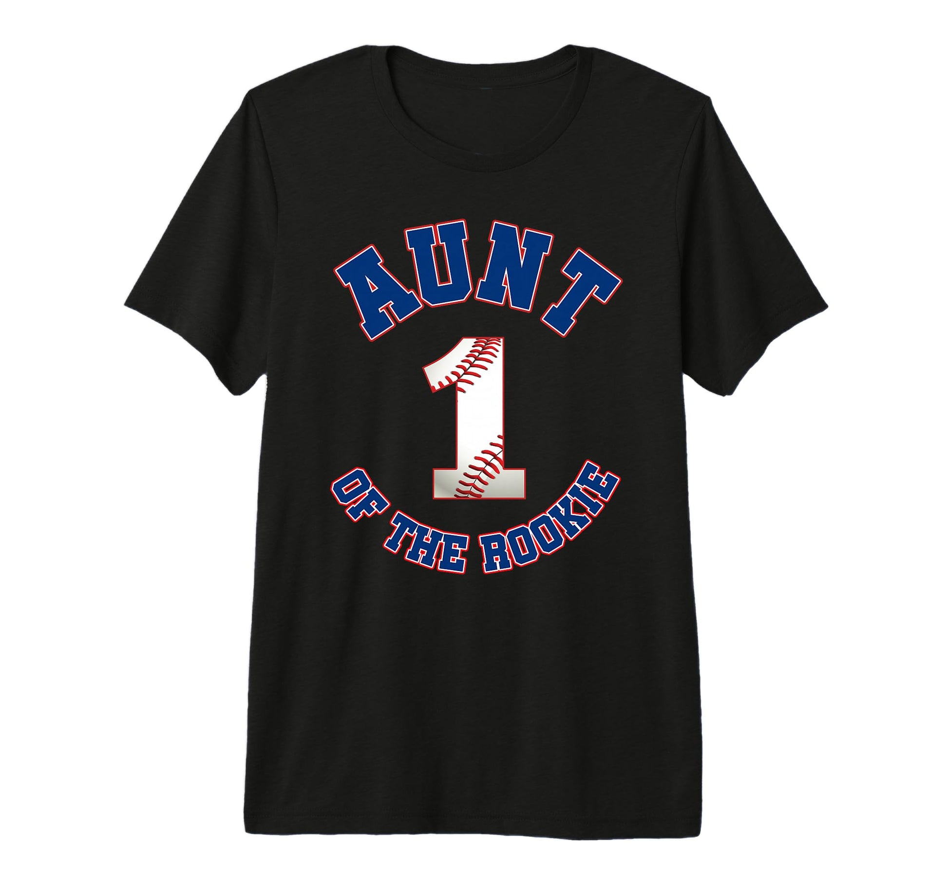 Aunt Rookie 1St Birthday Baseball Family T-Shirt - Streetwear Style Unisex - T-Shirt, Sweatshirt, Hoodie