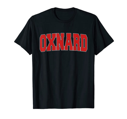 Oxnard Ca California Varsity Usa T-Shirt - Custom Art Print Men Women - T-Shirt, Sweatshirt, Hoodie