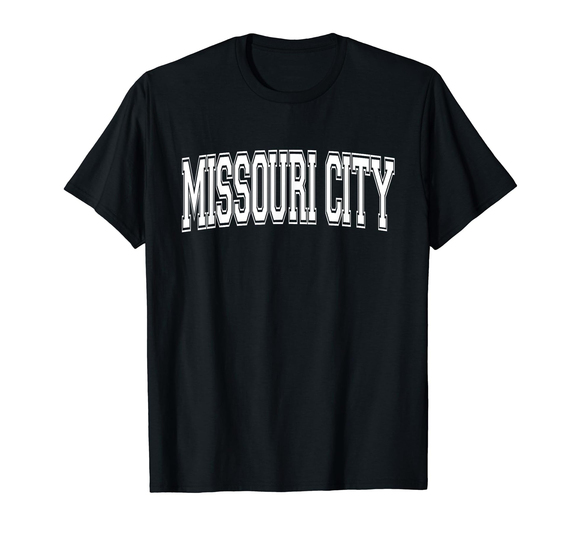 Missouri City Tx Texas Usa Sports Varsity T-Shirt - Minimalist Print Unisex - T-Shirt, Sweatshirt, Hoodie