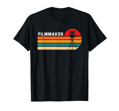 Filmmakers Film Camera Movie T-Shirt - Fun Novelty Design Men Women - T-Shirt, Sweatshirt, Hoodie