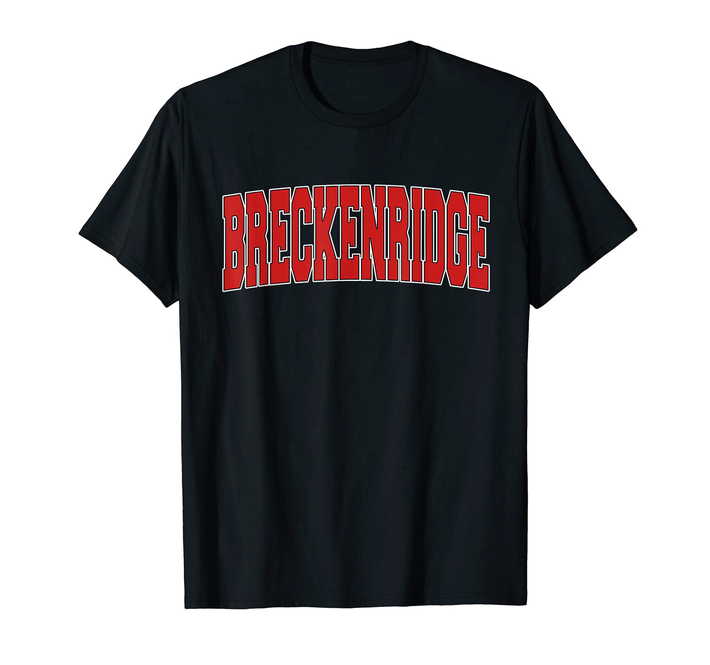 Breckenridge Co Colorado Varsity Usa Sports T-Shirt - Trendy Graphic Unisex - T-Shirt, Sweatshirt, Hoodie