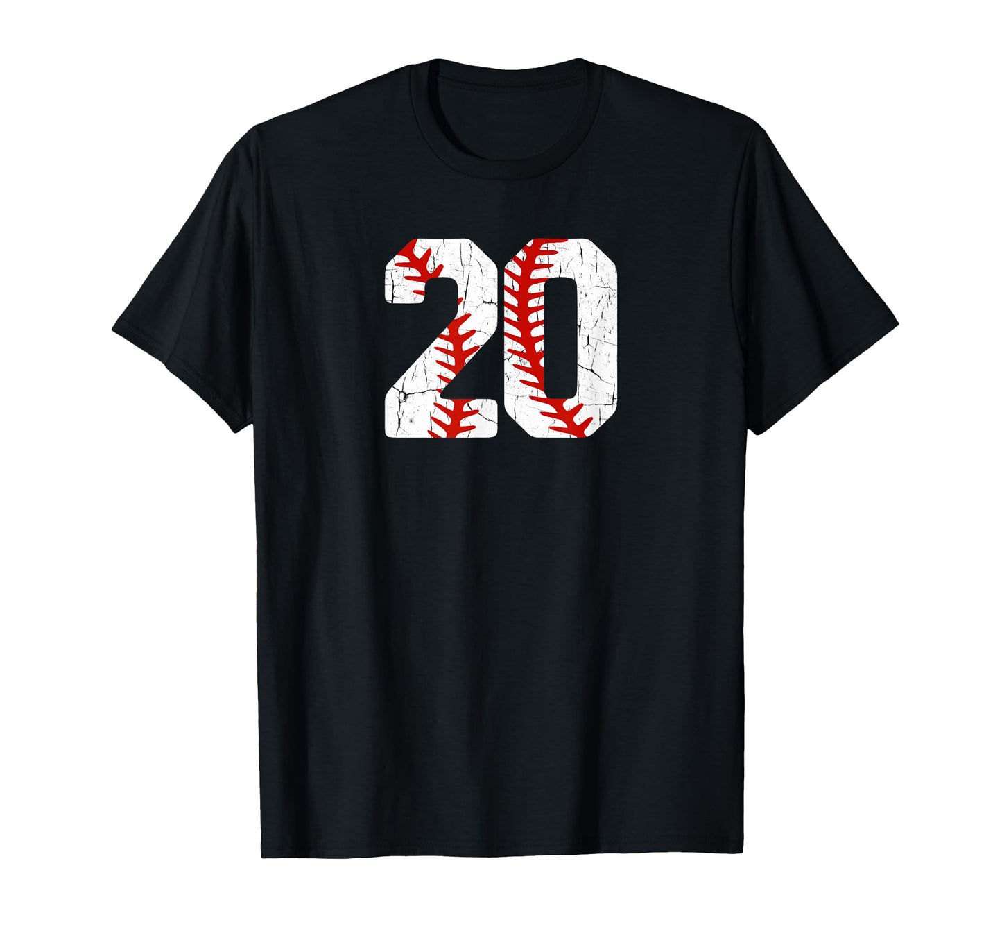 Baseball Player Jersey Number 20 20 Proud T-Shirt - Graphic Print Unisex - T-Shirt, Sweatshirt, Hoodie