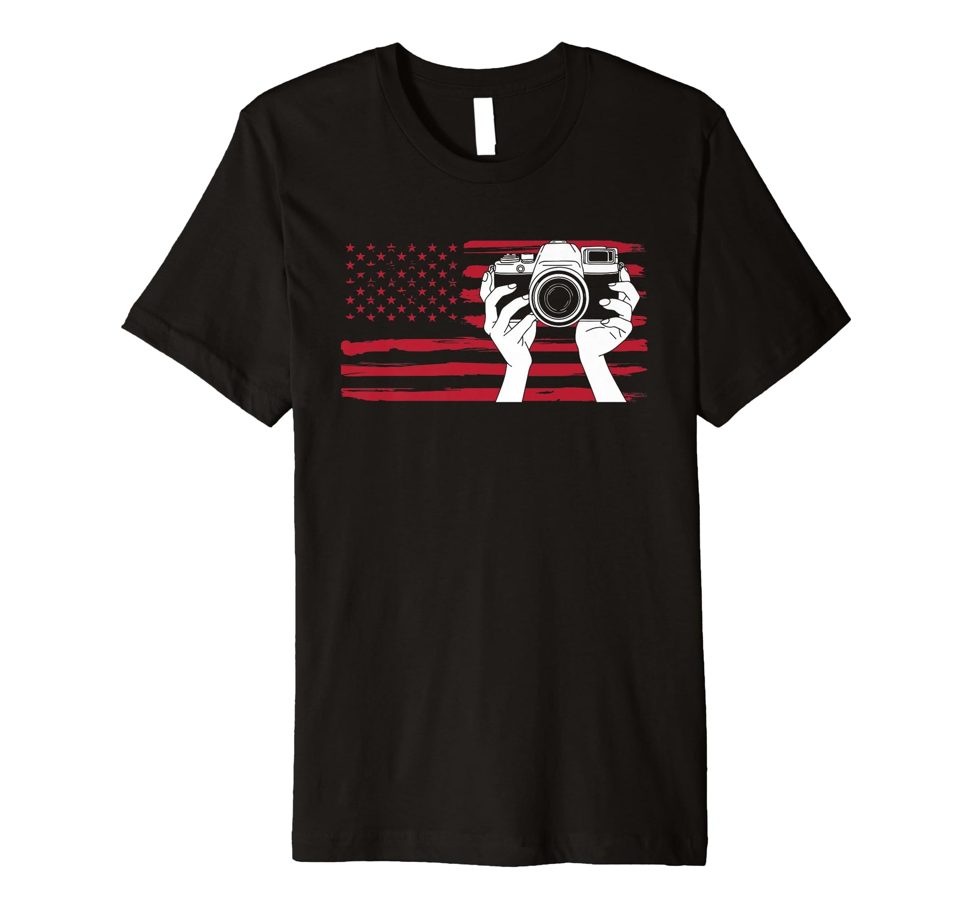 Funny Photography Photographer Camera Usa T-Shirt - Novelty Apparel Unisex - T-Shirt, Sweatshirt, Hoodie