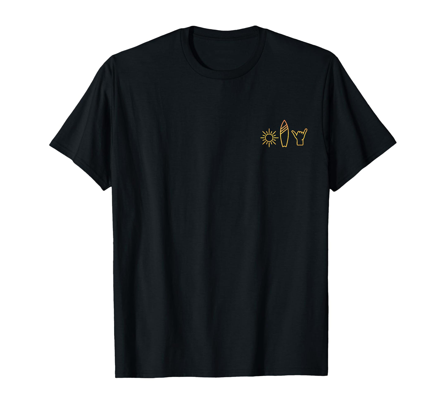 Surfer Surfboard Surfing Beach Summer T-Shirt - Unique Graphic Men Women - T-Shirt, Sweatshirt, Hoodie