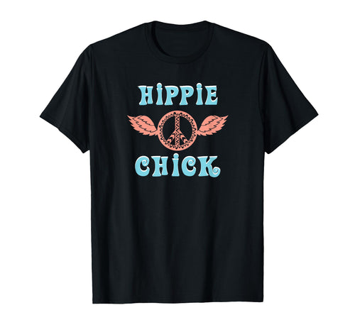Hippie Chick Gypsy Boho Peace T-Shirt - Casual Everyday Wear for Adults - T-Shirt, Sweatshirt, Hoodie