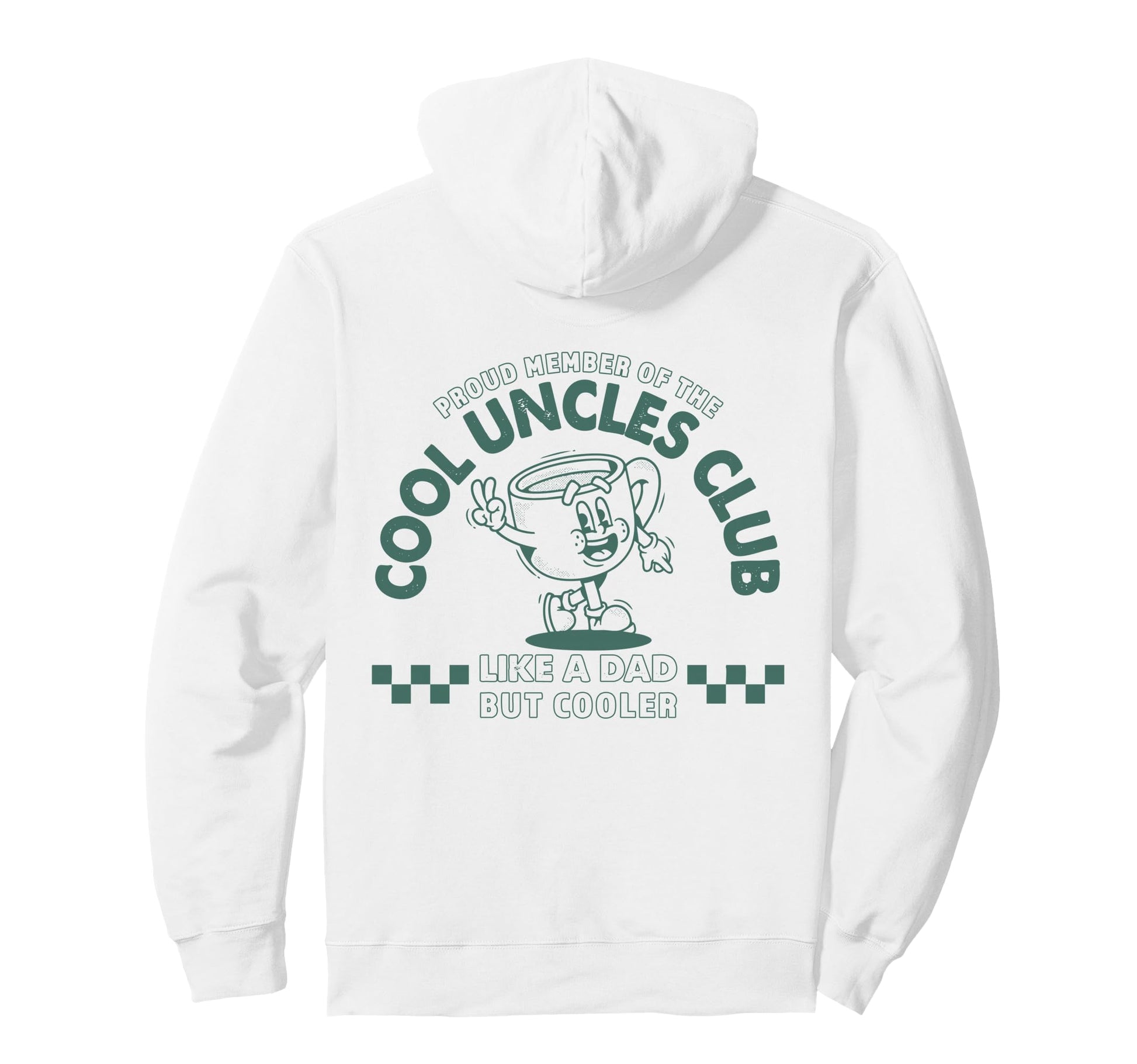 Uncles Club Best Uncle Ever Funny Pocket Hoodie - Novelty Apparel Unisex - T-Shirt, Sweatshirt, Hoodie