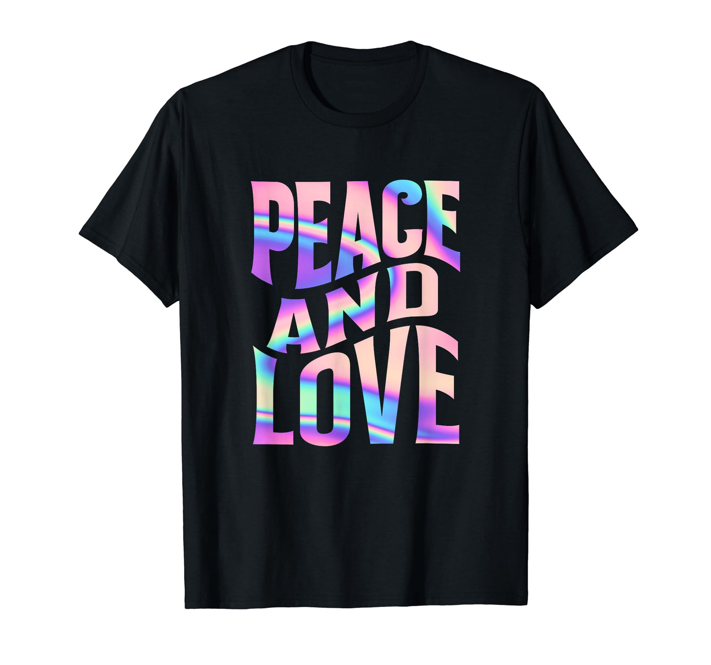 Peace And Love T-Shirt - Aesthetic Graphic for Adults - T-Shirt, Sweatshirt, Hoodie