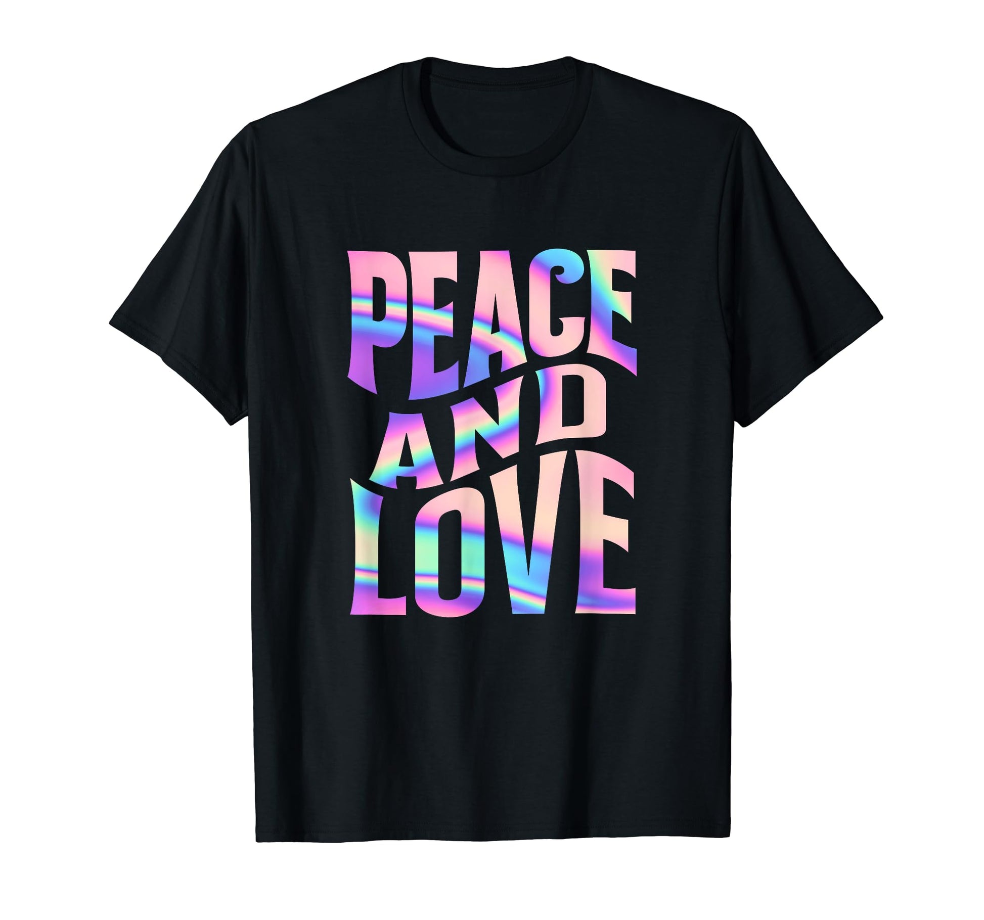 Peace And Love T-Shirt - Aesthetic Graphic for Adults - T-Shirt, Sweatshirt, Hoodie