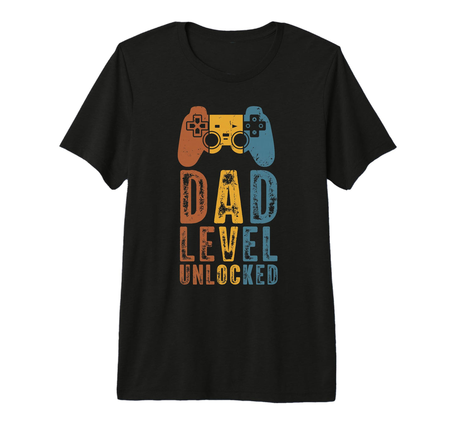 Mens Dad Level Unlocked Video Game T-Shirt - Novelty Apparel Men Women - T-Shirt, Sweatshirt, Hoodie
