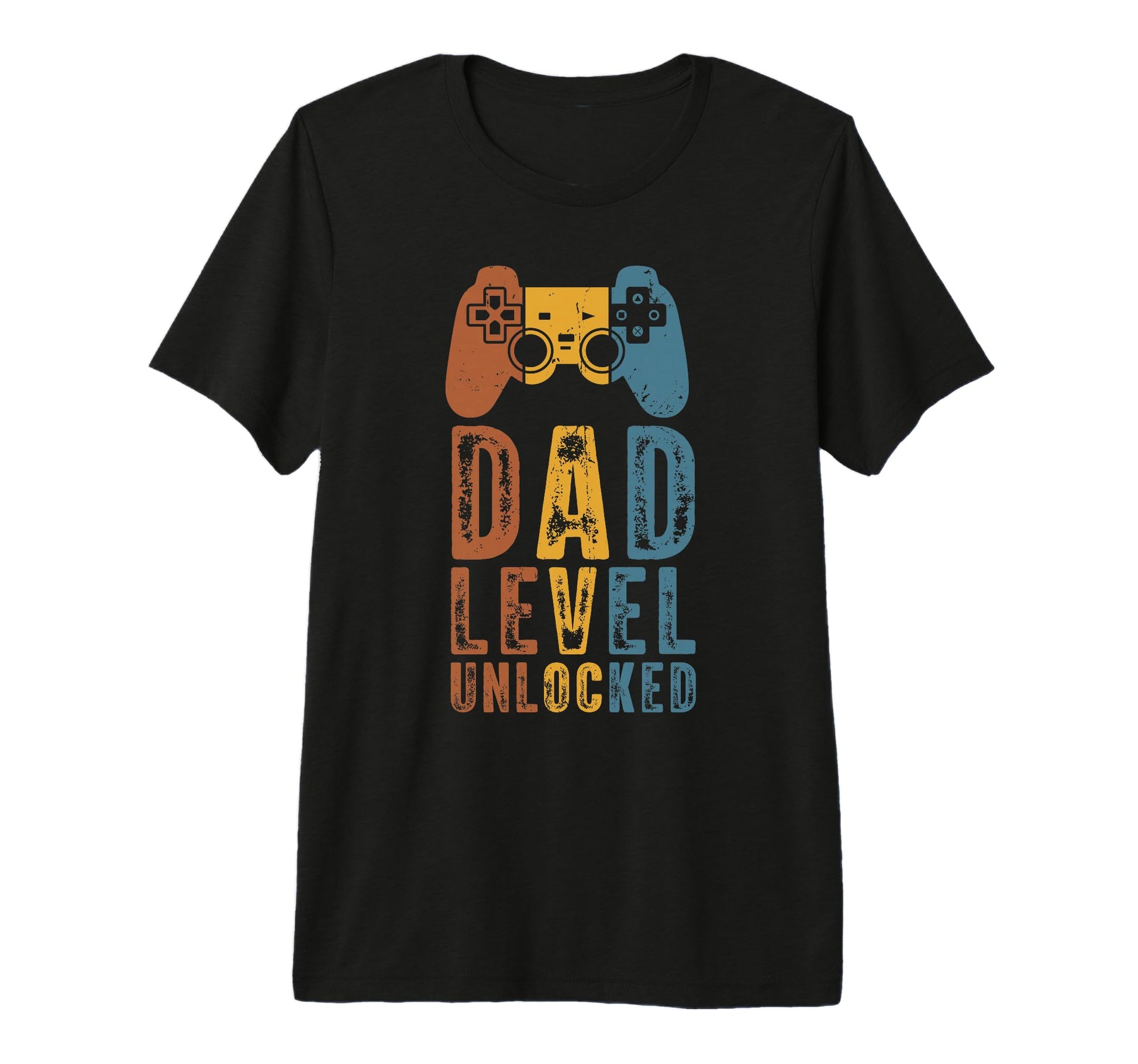 Mens Dad Level Unlocked Video Game T-Shirt - Novelty Apparel Men Women - T-Shirt, Sweatshirt, Hoodie