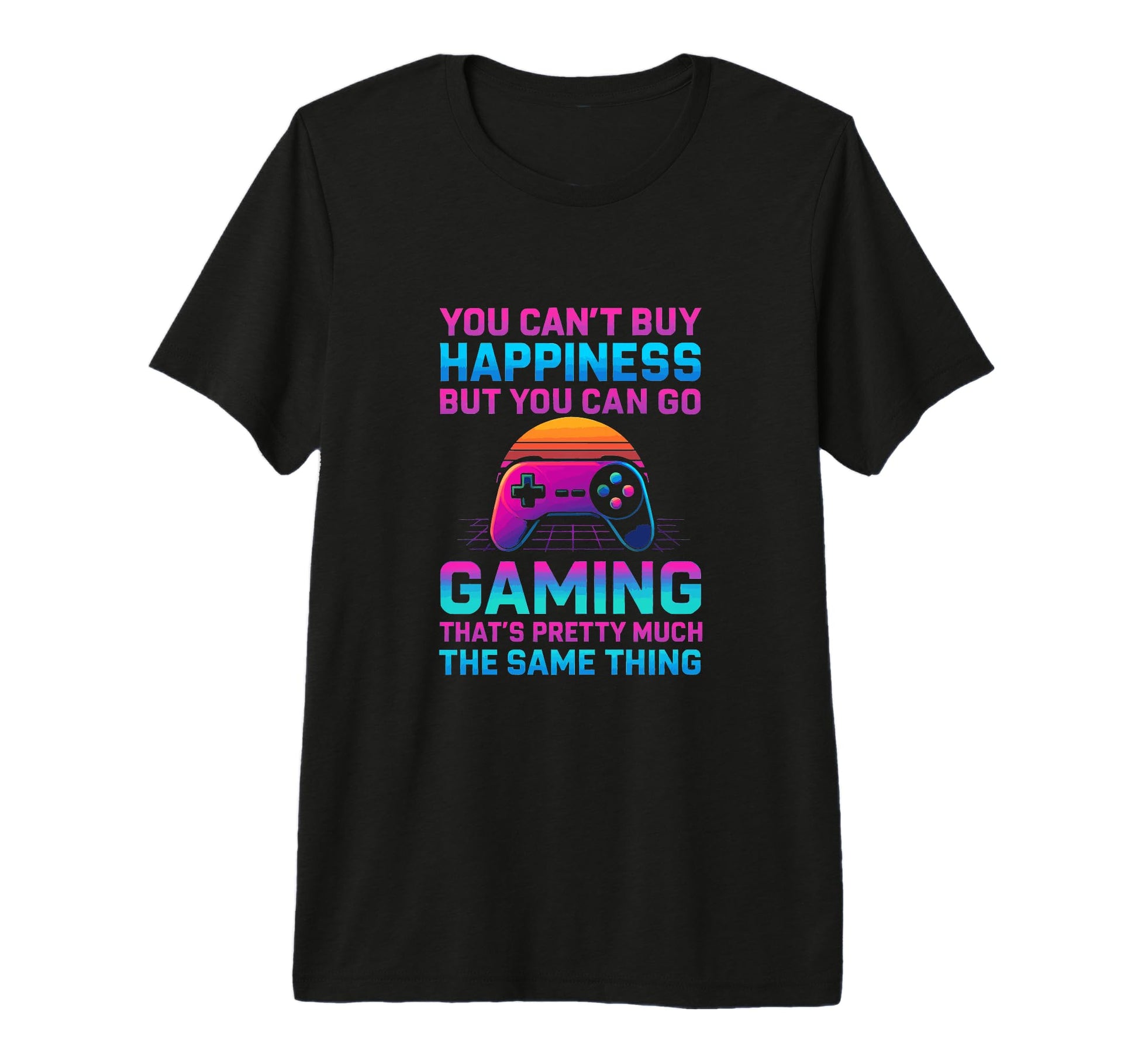 Gamer Dad Fathers Day Video Gaming T-Shirt - Minimalist Print Men Women - T-Shirt, Sweatshirt, Hoodie