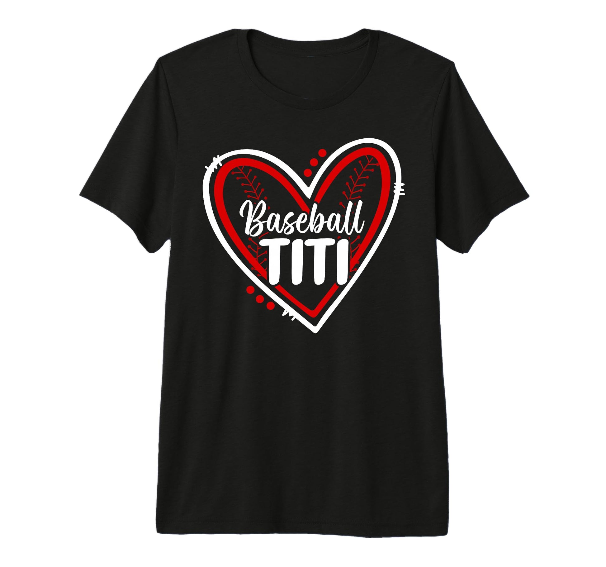 Baseball Titi Heart Titi Baseball T-Shirt - Novelty Apparel Men Women - T-Shirt, Sweatshirt, Hoodie
