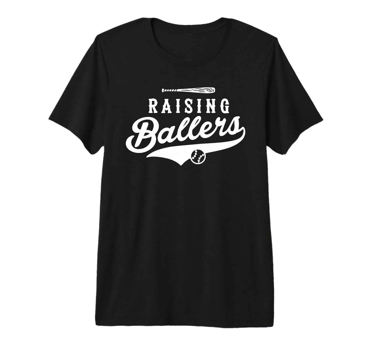 Raising Ballers Baseball Dad And T-Shirt - Casual Everyday Wear Men Women - T-Shirt, Sweatshirt, Hoodie
