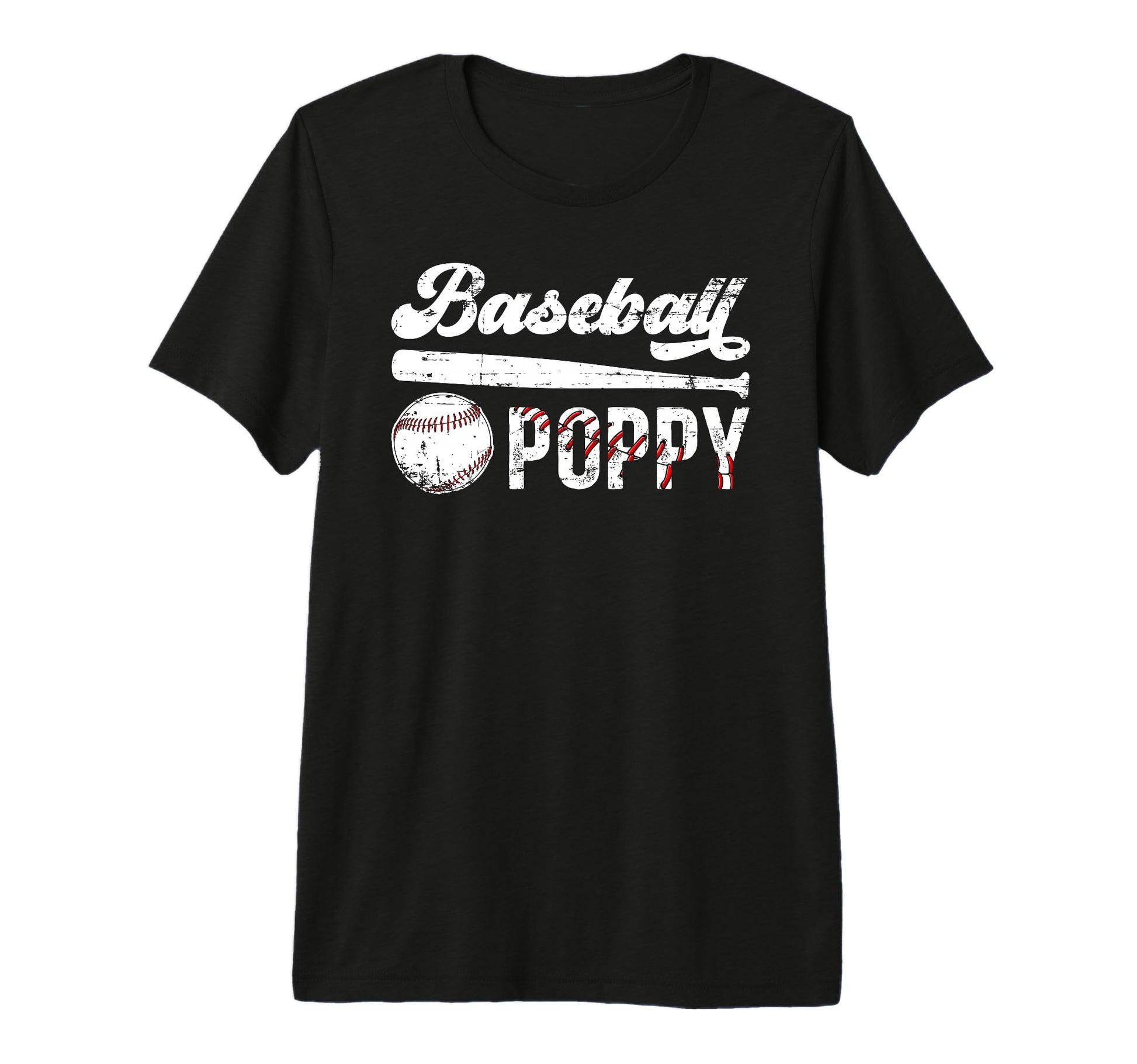 Mens Baseball Poppy Grandpa Poppy T-Shirt - Streetwear Style Unisex - T-Shirt, Sweatshirt, Hoodie