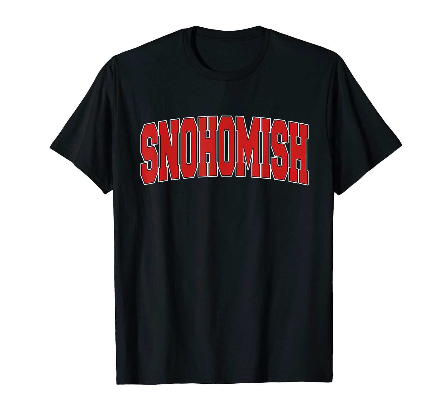 Snohomish Wa Washington Varsity Usa T-Shirt - Fun Novelty Design Unisex - T-Shirt, Sweatshirt, Hoodie
