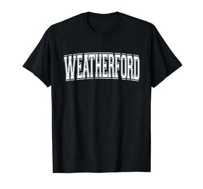 Weatherford Ok Oklahoma Usa Sports T-Shirt - Custom Art Print for Adults - T-Shirt, Sweatshirt, Hoodie