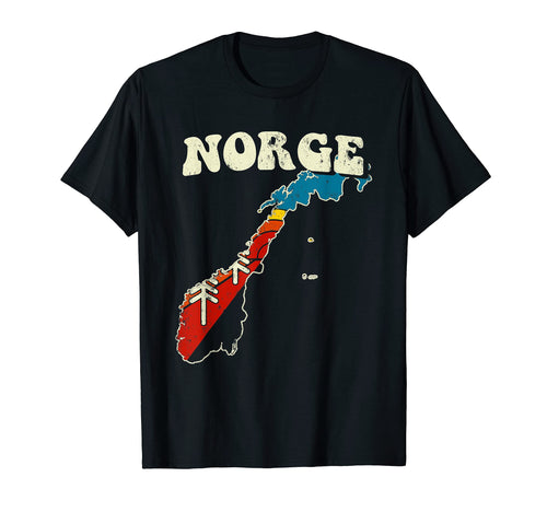 Norway Norwegian Country Rainbow Norge T-Shirt - Streetwear Style Unisex - T-Shirt, Sweatshirt, Hoodie