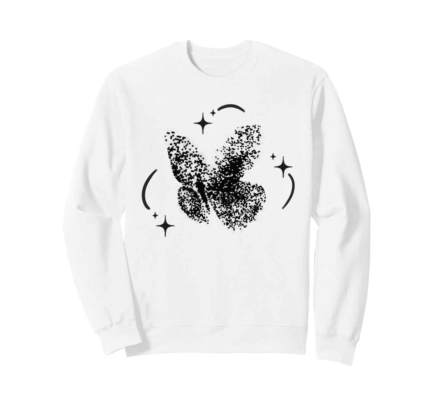 90S Y2K Tattoo Dotwork Stippling Sweatshirt - Novelty Apparel for Adults - T-Shirt, Sweatshirt, Hoodie