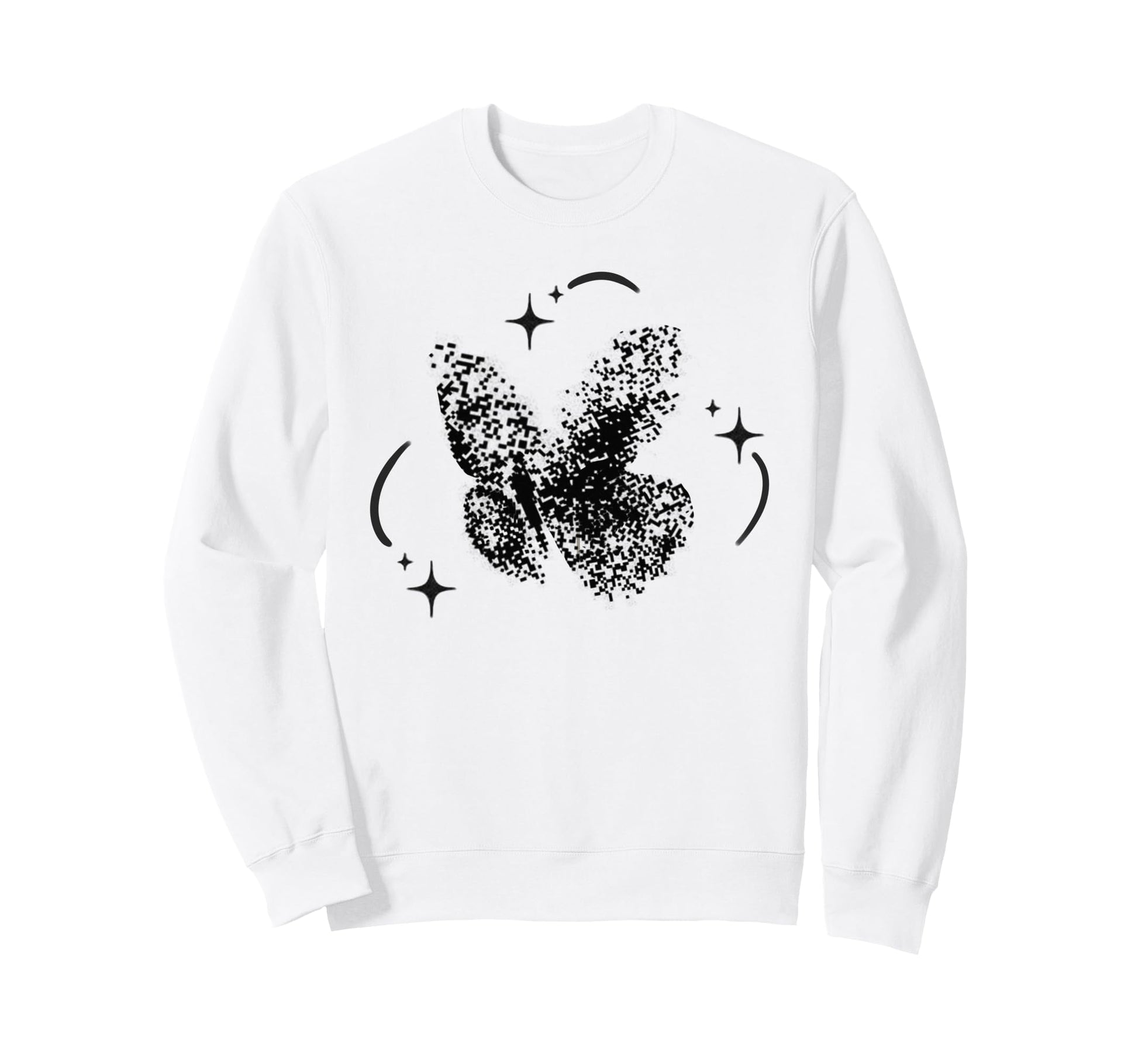 90S Y2K Tattoo Dotwork Stippling Sweatshirt - Novelty Apparel for Adults - T-Shirt, Sweatshirt, Hoodie