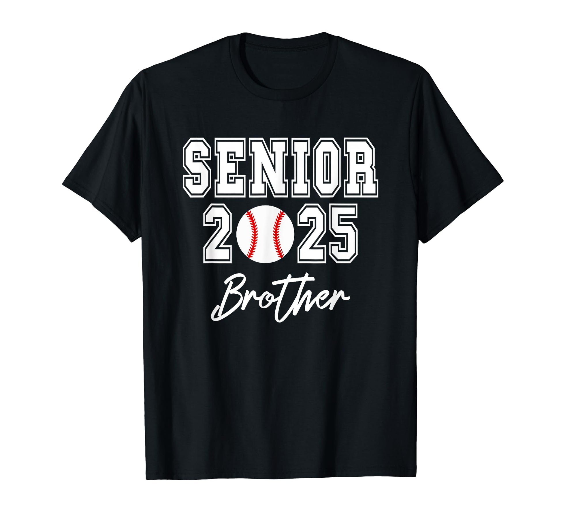 Class 2025 Baseball Player T-Shirt - Minimalist Print for Adults - T-Shirt, Sweatshirt, Hoodie