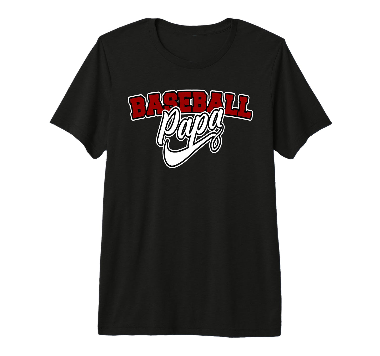 Mens Baseball Papa Grandpa T-Shirt - Casual Everyday Wear Unisex - T-Shirt, Sweatshirt, Hoodie