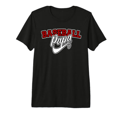 Mens Baseball Papa Grandpa T-Shirt - Casual Everyday Wear Unisex - T-Shirt, Sweatshirt, Hoodie