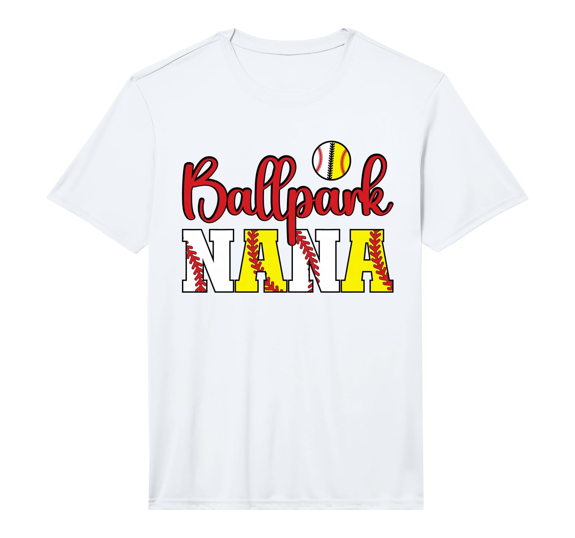 Mens Ballpark Nana Softball Baseball T-Shirt - Fun Novelty Design Unisex - T-Shirt, Sweatshirt, Hoodie