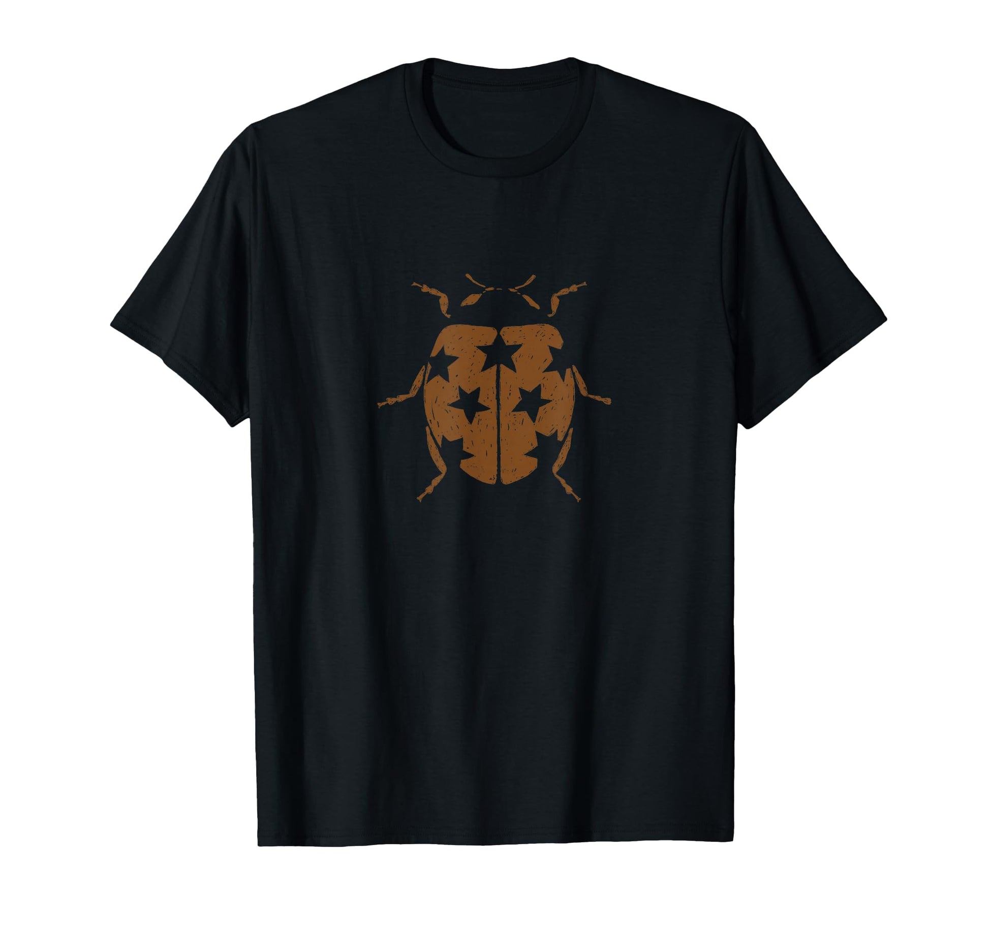 Ladybug Star Dots Whimsy Twee T-Shirt - Custom Art Print Unisex - T-Shirt, Sweatshirt, Hoodie