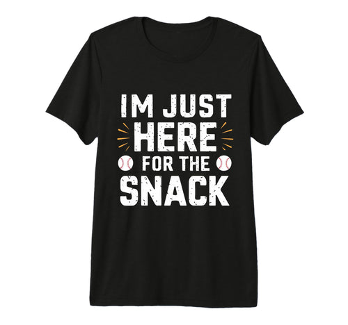 Im Just Here Snack Baseball Brother Sister T-Shirt - Trendy Graphic Unisex - T-Shirt, Sweatshirt, Hoodie