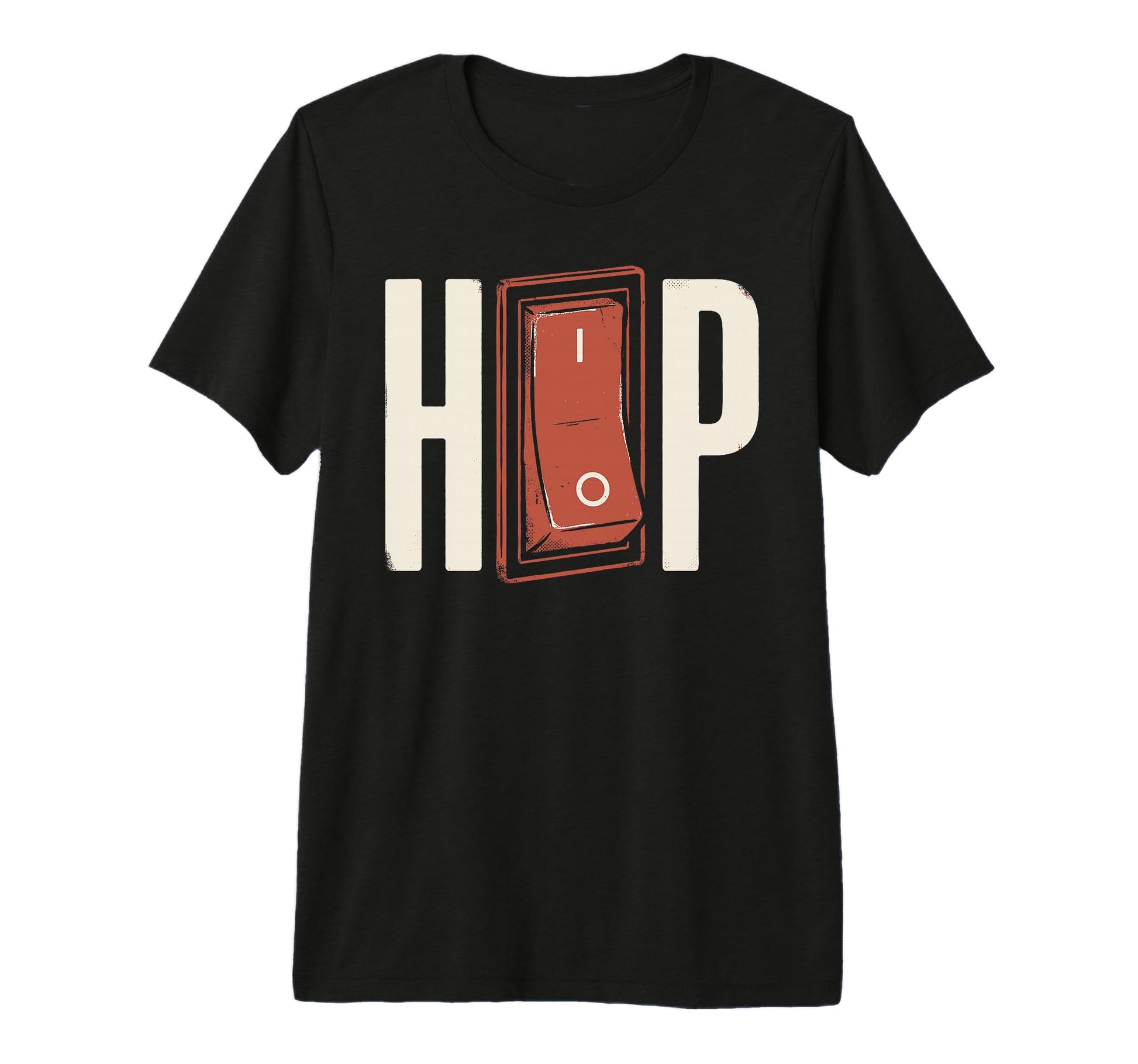 Hip Hop Light Switch Funny Old T-Shirt - Casual Everyday Wear Unisex - T-Shirt, Sweatshirt, Hoodie