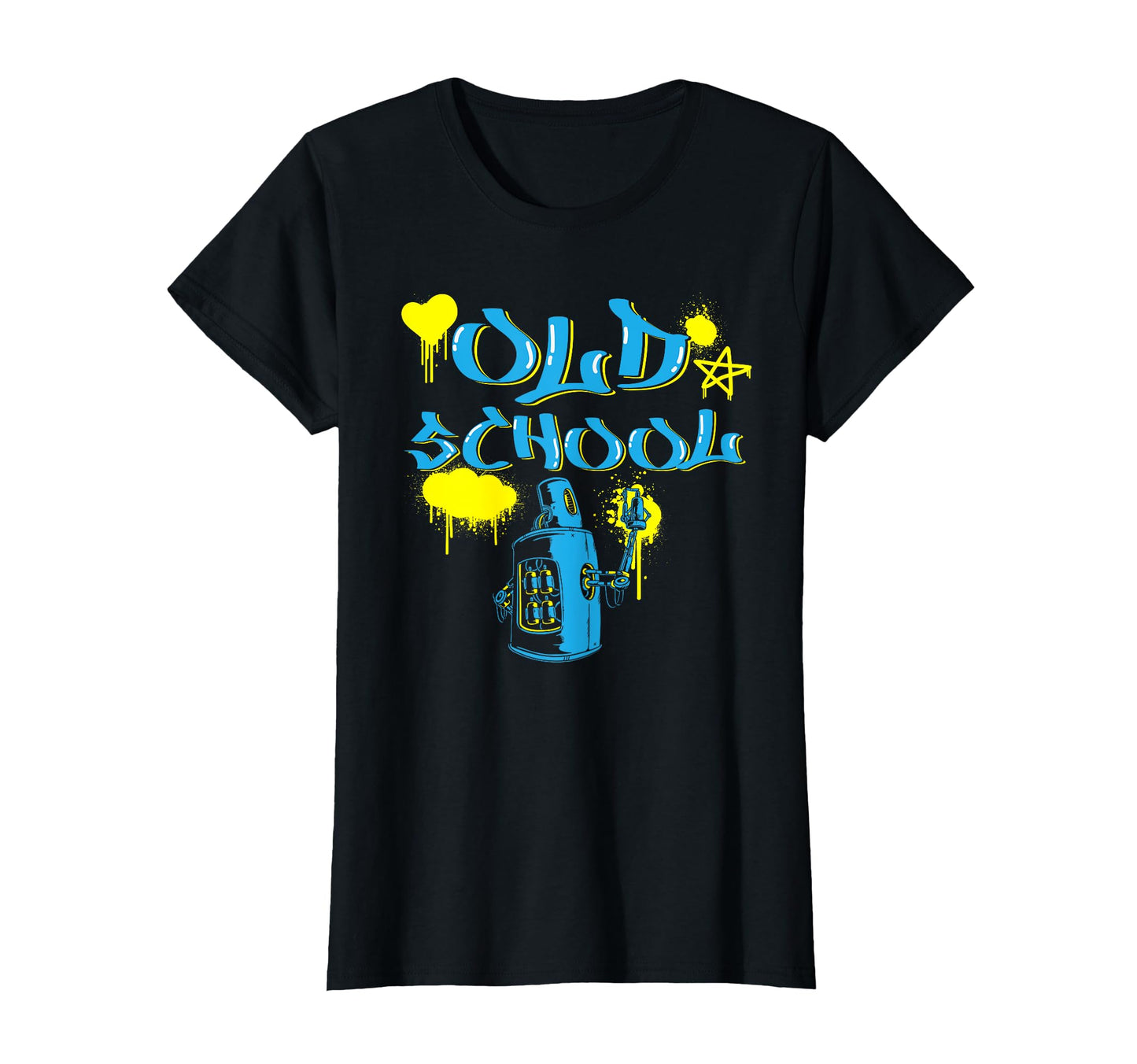 Graffiti Hip Hop Tape Old School T-Shirt - Novelty Apparel Men Women - T-Shirt, Sweatshirt, Hoodie