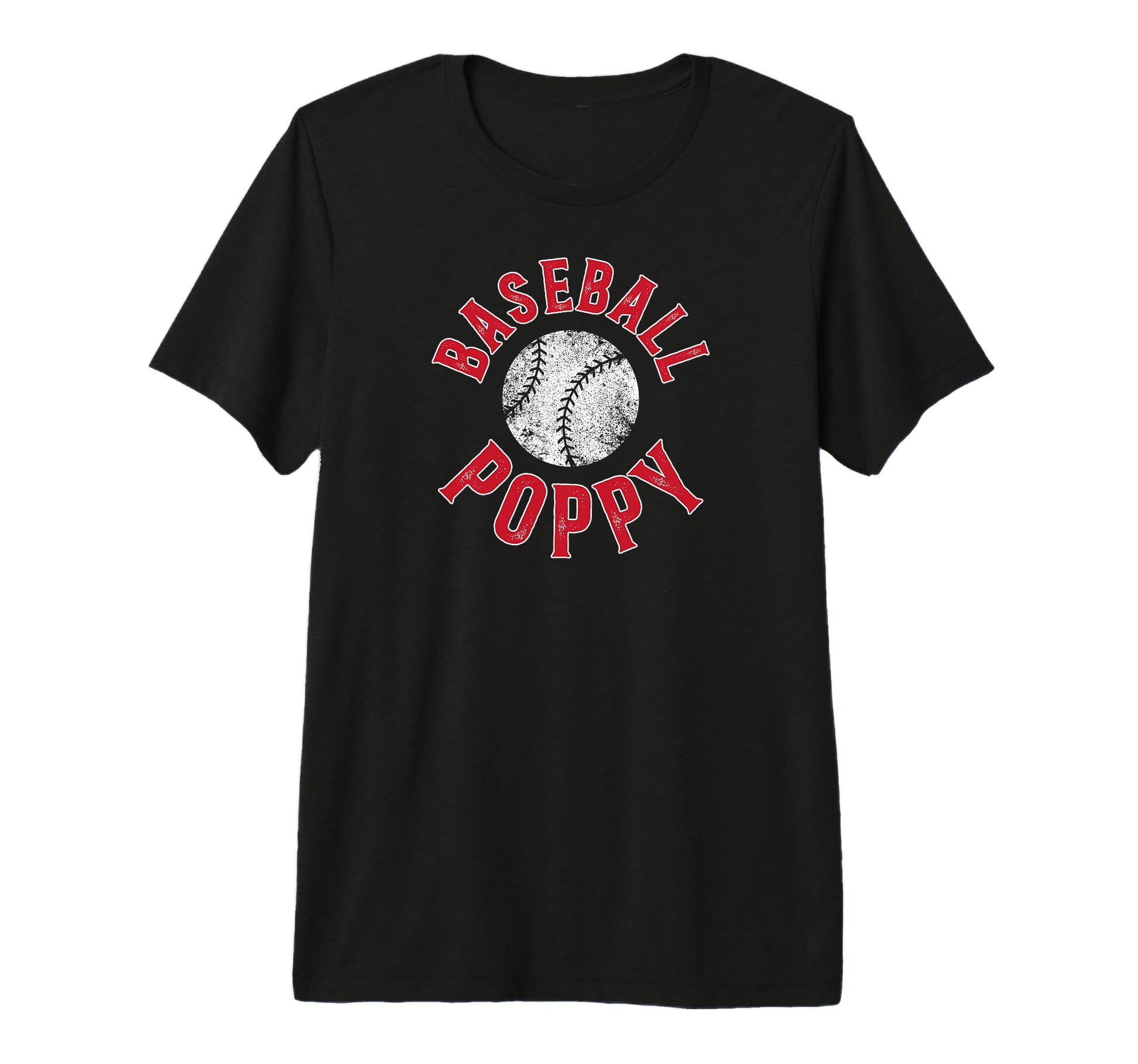 Mens Baseball Poppy Proud Poppy Baseball T-Shirt - Unique Graphic Unisex - T-Shirt, Sweatshirt, Hoodie