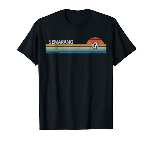 Surabaya Indonesia Sunset Rainbow T-Shirt - Aesthetic Graphic for Adults - T-Shirt, Sweatshirt, Hoodie