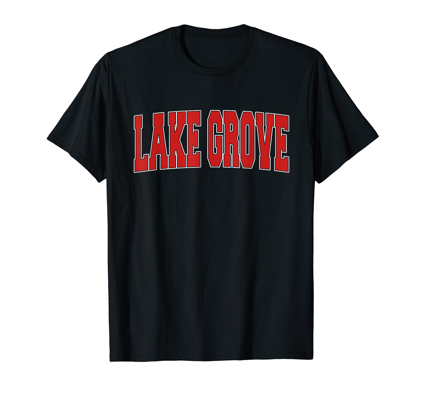Lake Grove Ny New York Varsity Usa T-Shirt - Novelty Apparel for Adults - T-Shirt, Sweatshirt, Hoodie