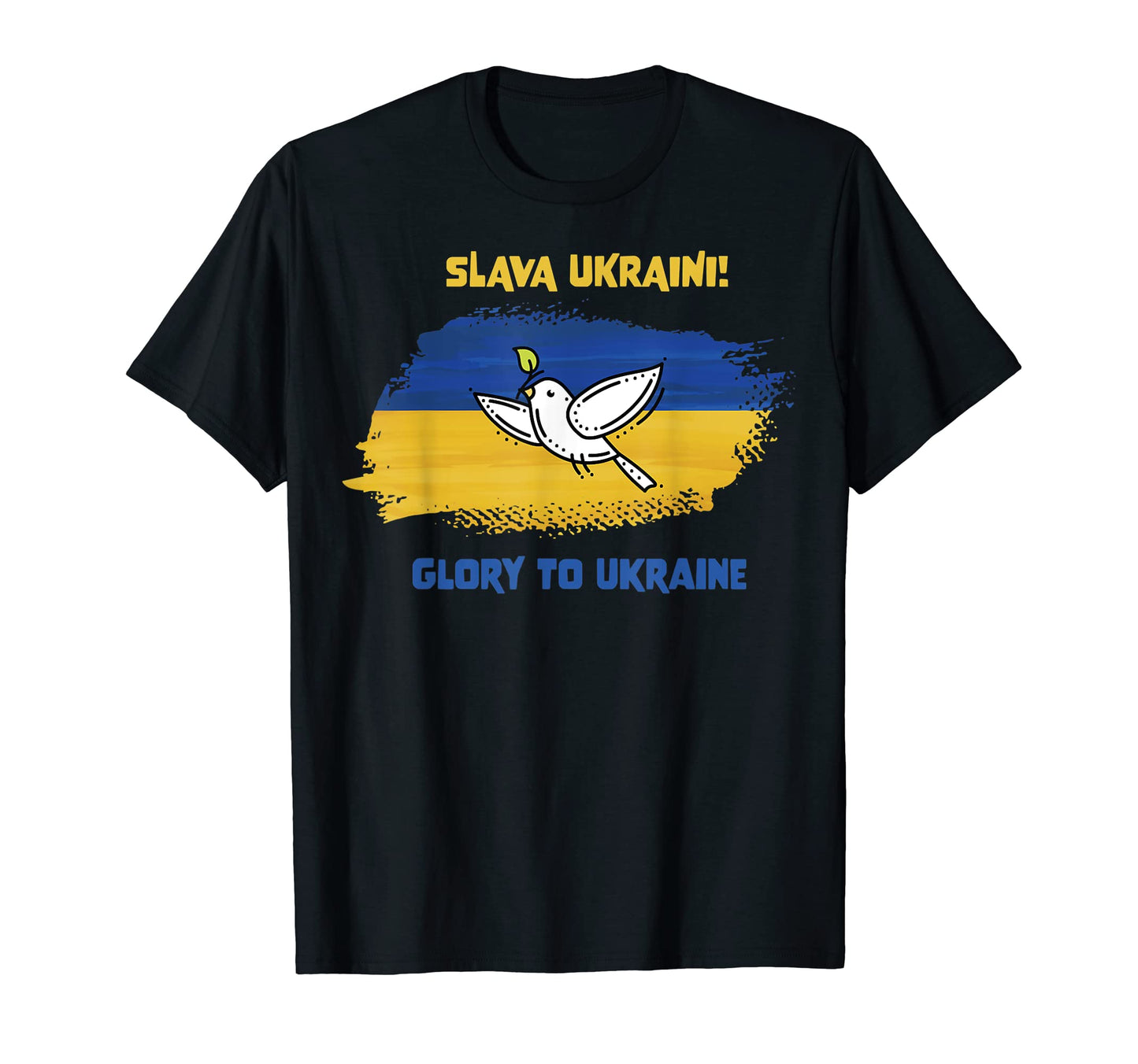 Slava Ukraini Glory To Ukraine Ukrainian T-Shirt - Unique Graphic Unisex - T-Shirt, Sweatshirt, Hoodie