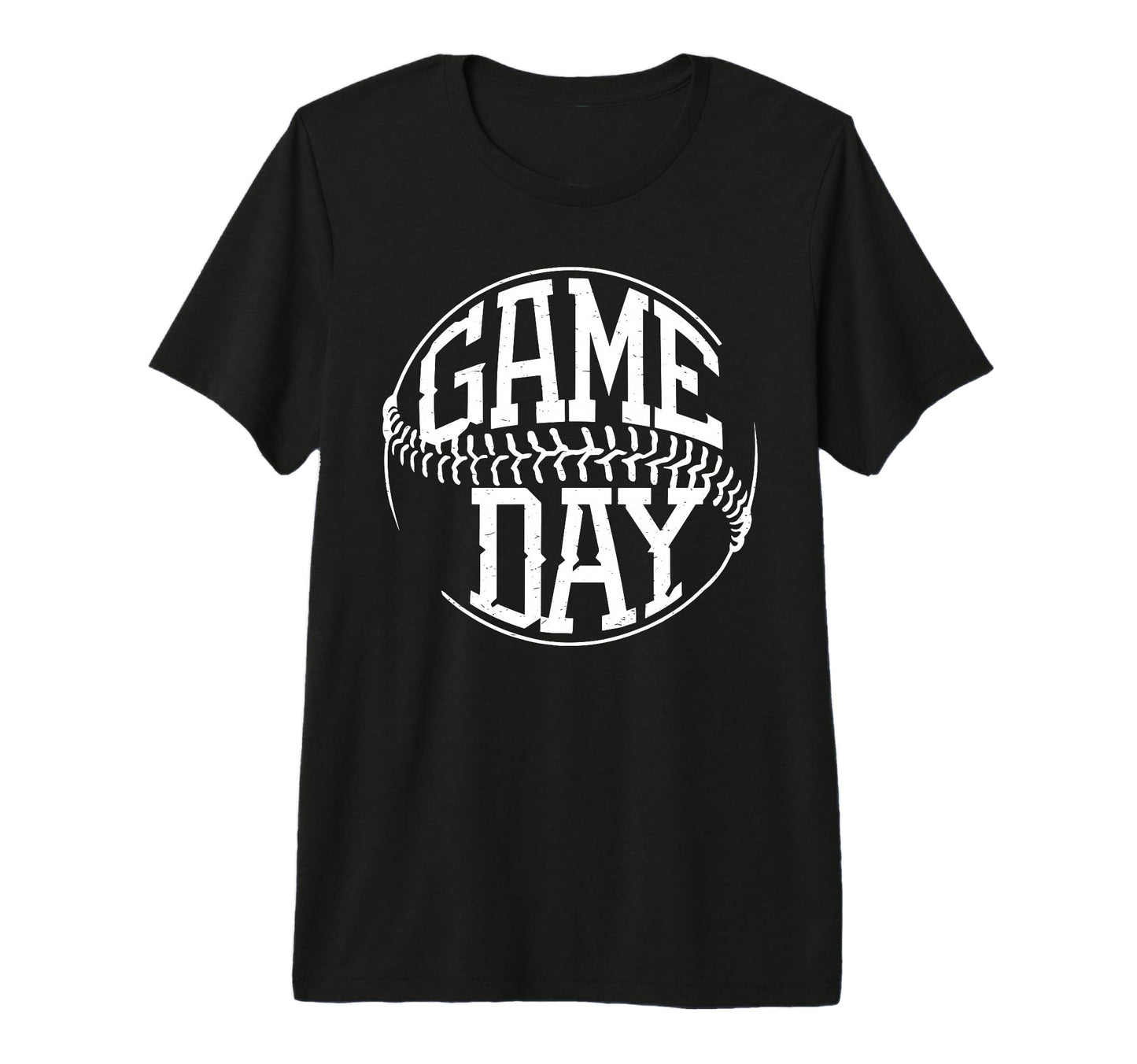 Game Day Baseball Mom Tri Blend T-Shirt - Unique Graphic Unisex - T-Shirt, Sweatshirt, Hoodie