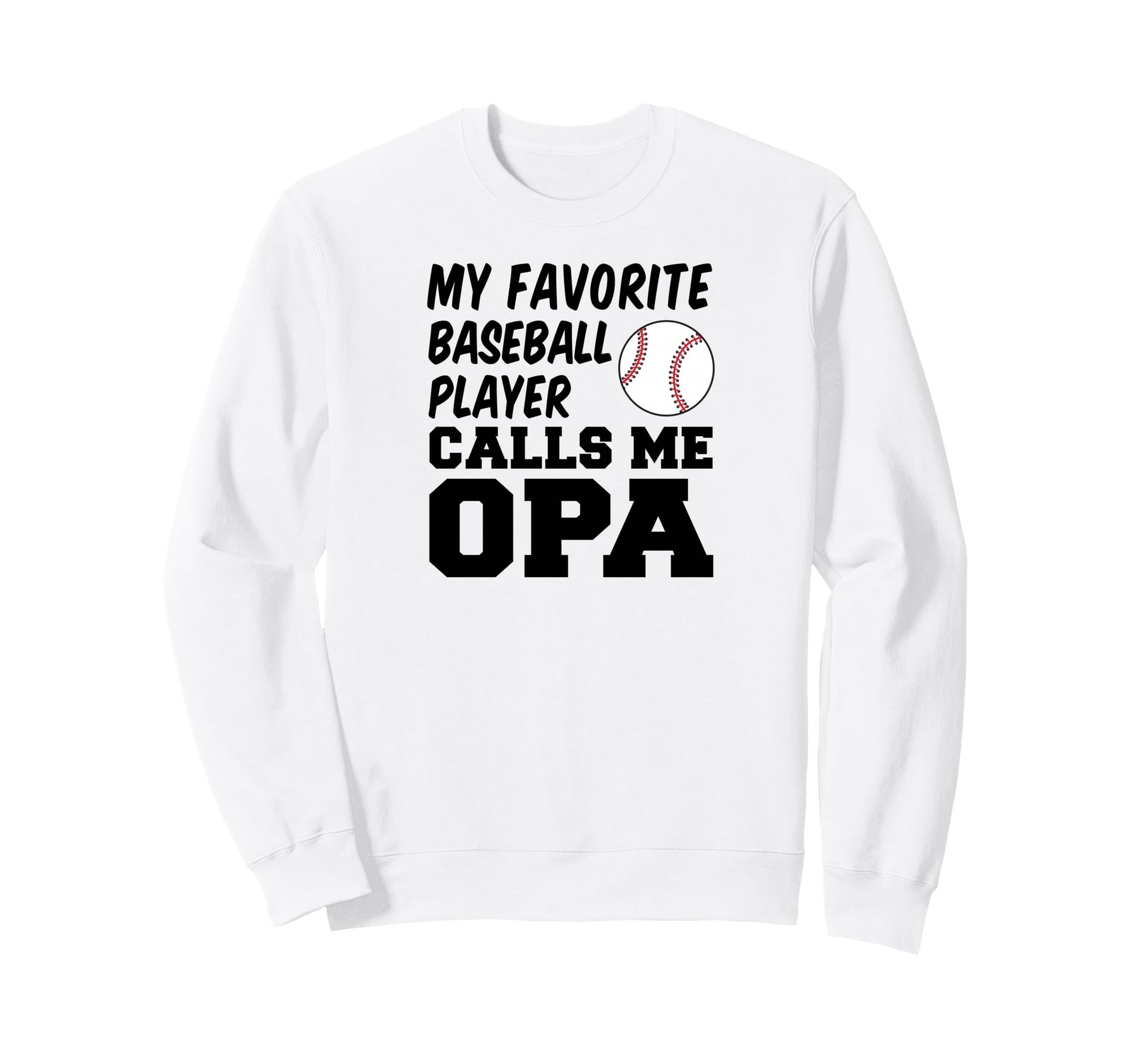 My Favorite Baseball Player Calls Sweatshirt - Aesthetic Graphic Men Women - T-Shirt, Sweatshirt, Hoodie